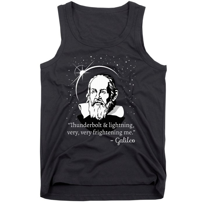 Thunderbolt And Lightning Galileo T Science Gift Tank Top