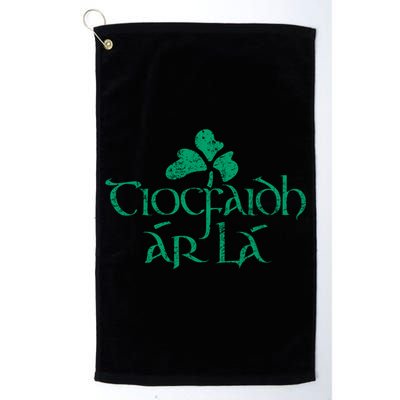 Tiocfaidh Ar La Vintage Ireland Irish Republican Cool Gift Golf Towel