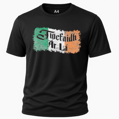 Tiocfaidh Ar La - Vintage Ireland Irish Flag Performance Shirt