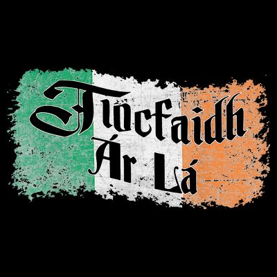 Tiocfaidh Ar La - Vintage Ireland Irish Flag T-Shirt