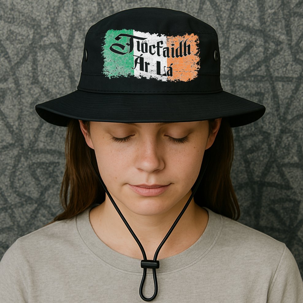 Tiocfaidh Ar La - Vintage Ireland Irish Flag Bucket Hat