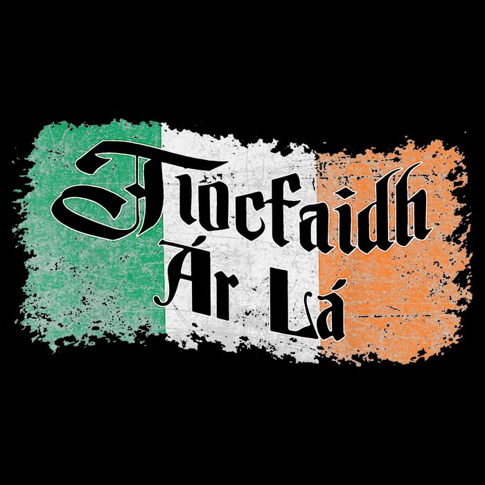 Tiocfaidh Ar La - Vintage Ireland Irish Flag Bucket Hat