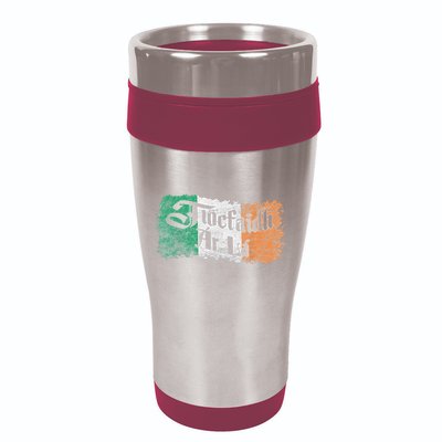 Tiocfaidh Ar La - Vintage Ireland Irish Flag 16oz Travel Tumbler