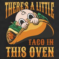 There's A Little Taco In This Oven Pregnancy Adult Drive Performance Visor