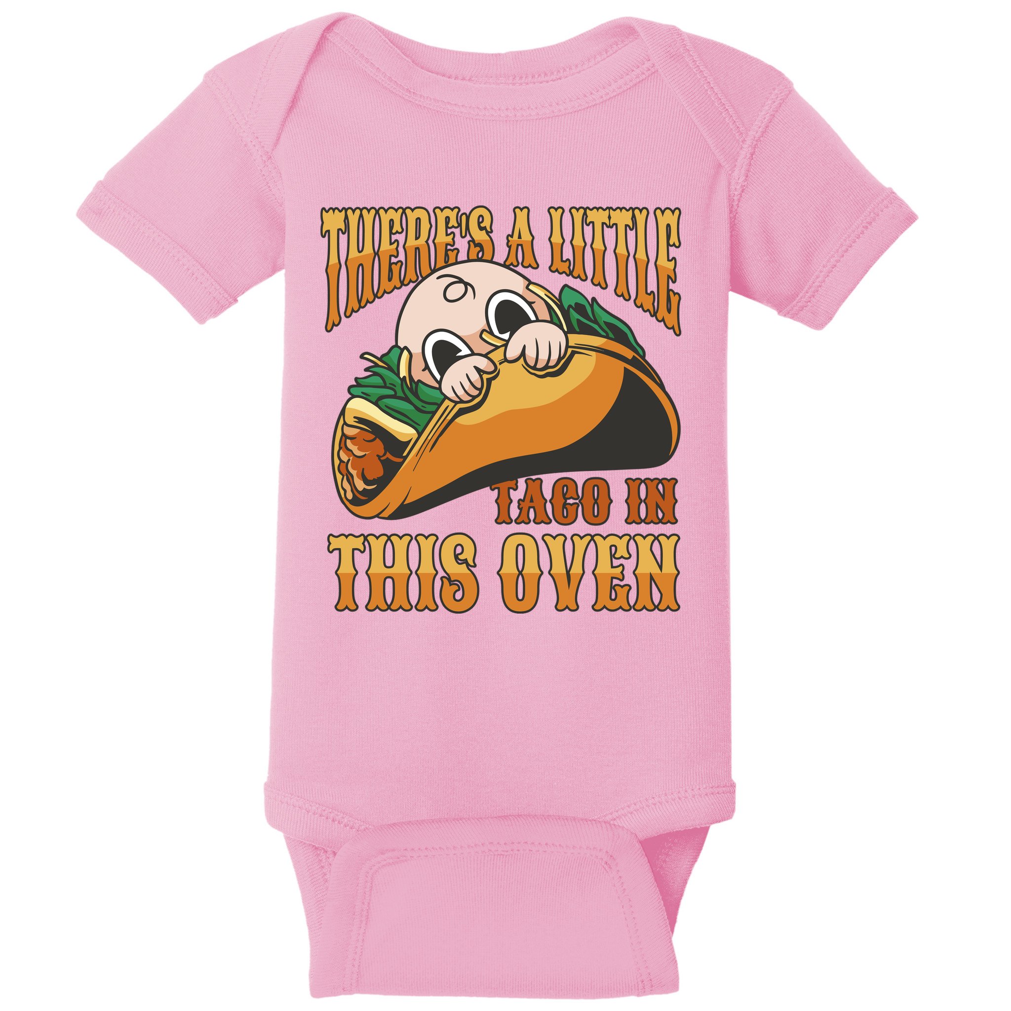 There's A Little Taco In This Oven Pregnancy Baby Bodysuit