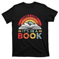 Take A Look Its In A Book Vintage Reading Bookworm Librarian T-Shirt