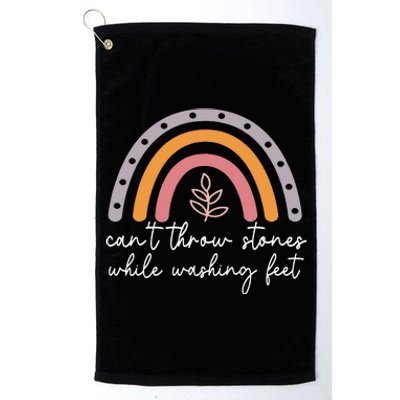 Take A Look Its In A Book Vintage Reading Bookworm Librarian Platinum Collection Golf Towel