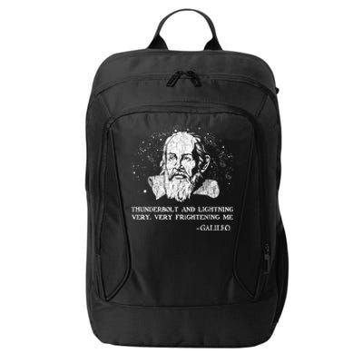 Thunderbolt And Lightning Galileo Retro Very Frightening Me City Backpack