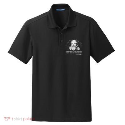 Thunderbolt And Lightning Galileo Retro Very Frightening Me Dry Zone Grid Polo