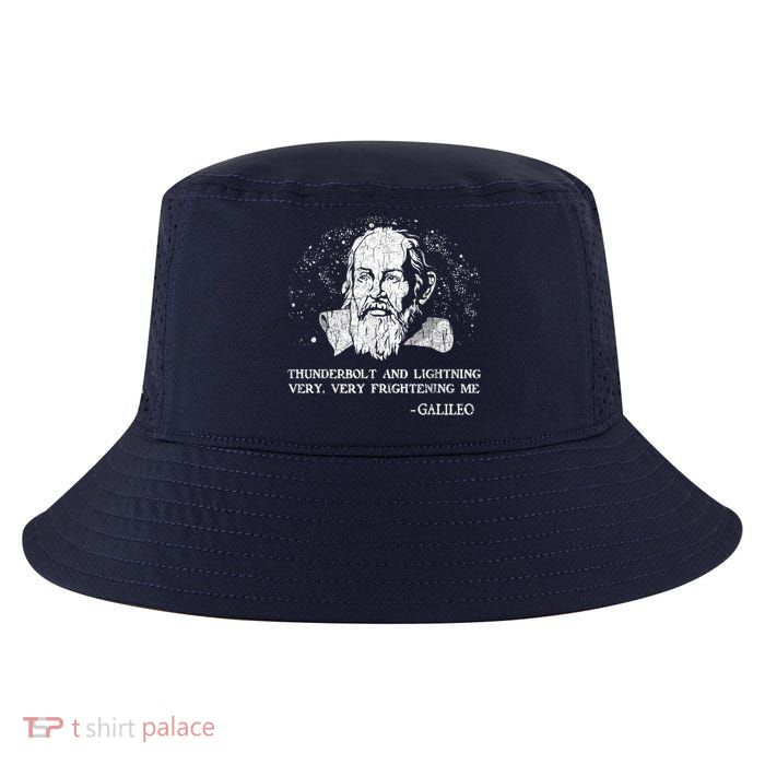 Thunderbolt And Lightning Galileo Retro Very Frightening Me Cool Comfort Performance Bucket Hat