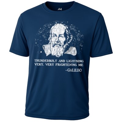 Thunderbolt And Lightning Galileo Retro Very Frightening Me Performance Shirt