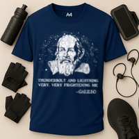 Thunderbolt And Lightning Galileo Retro Very Frightening Me Performance Shirt