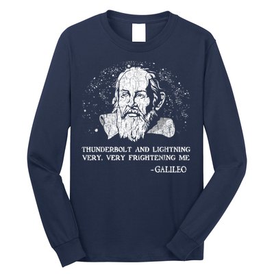 Thunderbolt And Lightning Galileo Retro Very Frightening Me Long Sleeve Shirt