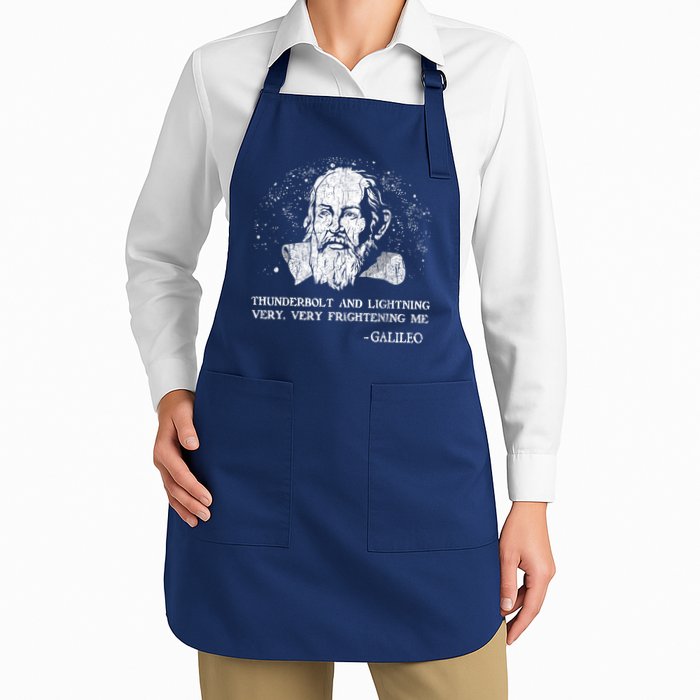 Thunderbolt And Lightning Galileo Retro Very Frightening Me Apron