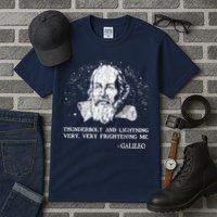 Thunderbolt And Lightning Galileo Retro Very Frightening Me Tall T-Shirt