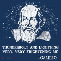 Thunderbolt And Lightning Galileo Retro Very Frightening Me Bucket Hat