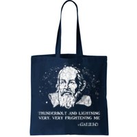 Thunderbolt And Lightning Galileo Retro Very Frightening Me Tote Bag