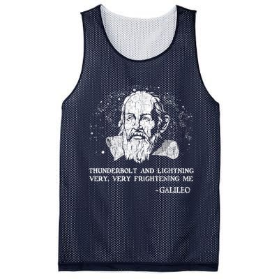 Thunderbolt And Lightning Galileo Retro Very Frightening Me Mesh Reversible Basketball Jersey Tank