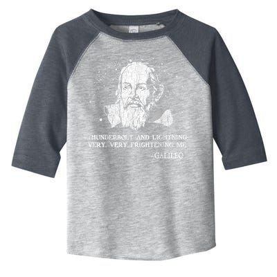 Thunderbolt And Lightning Galileo Retro Very Frightening Me Toddler Fine Jersey T-Shirt