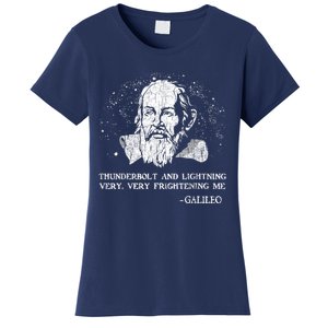 Thunderbolt And Lightning Galileo Retro Very Frightening Me Women's T-Shirt