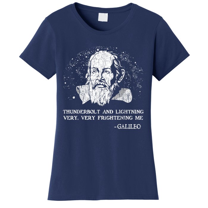 Thunderbolt And Lightning Galileo Retro Very Frightening Me Women's T-Shirt