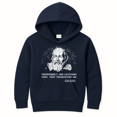 Thunderbolt And Lightning Galileo Retro Very Frightening Me Kids Hoodie