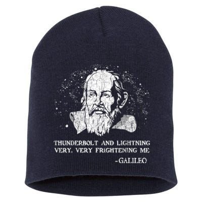 Thunderbolt And Lightning Galileo Retro Very Frightening Me Short Acrylic Beanie