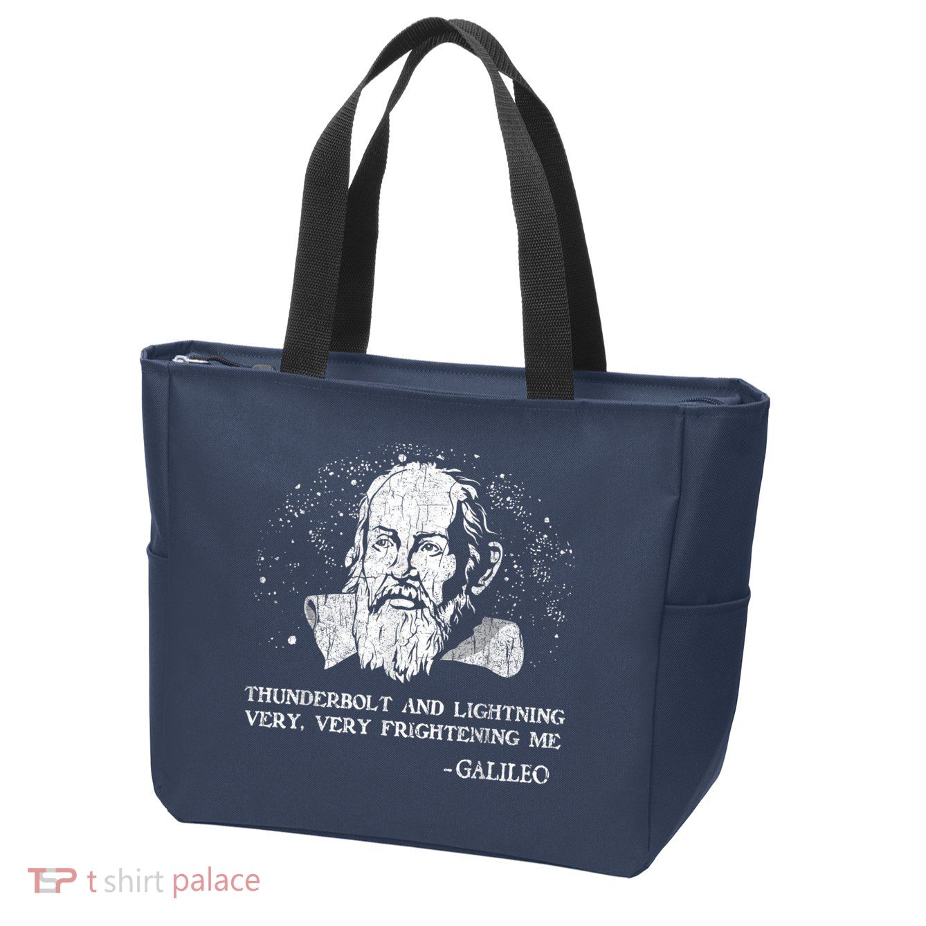 Thunderbolt And Lightning Galileo Retro Very Frightening Me Zip Tote Bag