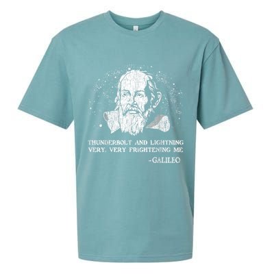 Thunderbolt And Lightning Galileo Retro Very Frightening Me Sueded Cloud Jersey T-Shirt