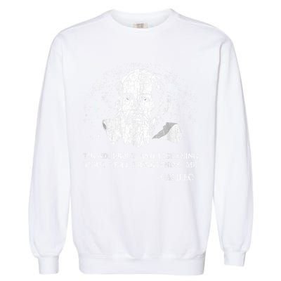 Thunderbolt And Lightning Galileo Retro Very Frightening Me Garment-Dyed Sweatshirt