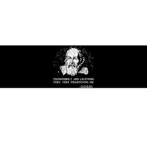 Thunderbolt And Lightning Galileo Retro Very Frightening Me Bumper Sticker