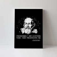 Thunderbolt And Lightning Galileo Retro Very Frightening Me Canvas