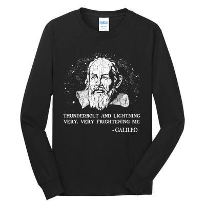 Thunderbolt And Lightning Galileo Retro Very Frightening Me Tall Long Sleeve T-Shirt