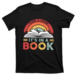 Take A Look Its In A Book T-Shirt