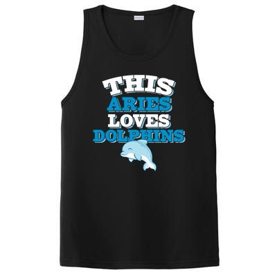 This Aries Loves Dolphins PosiCharge Competitor Tank