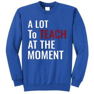 Teacher A Lot To Teach Nice Sweatshirt