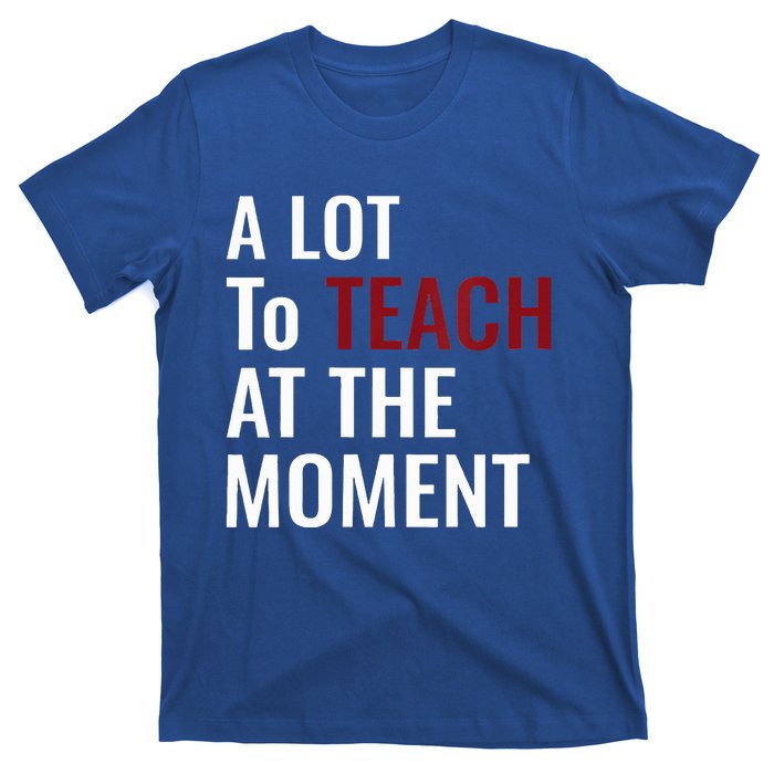 Teacher A Lot To Teach Nice T-Shirt