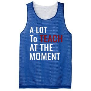 Teacher A Lot To Teach Nice Mesh Reversible Basketball Jersey Tank