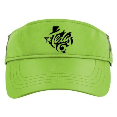 Texas Artistic Logo Adult Drive Performance Visor