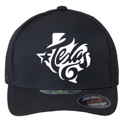 Texas Artistic Logo Flexfit Unipanel Trucker Cap