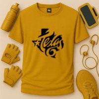 Texas Artistic Logo Cooling Performance Crew T-Shirt