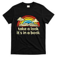 Take A Look ItS In A Book Reading T-Shirt