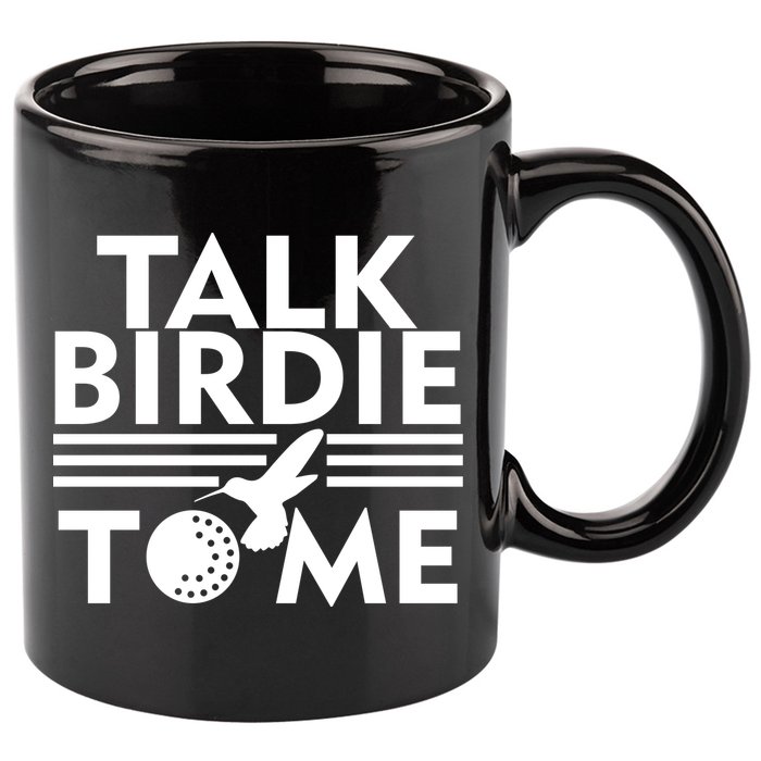 Talk Birdie To Me 11oz C Handle Ceramic Mug