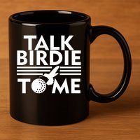 Talk Birdie To Me 11oz C Handle Ceramic Mug