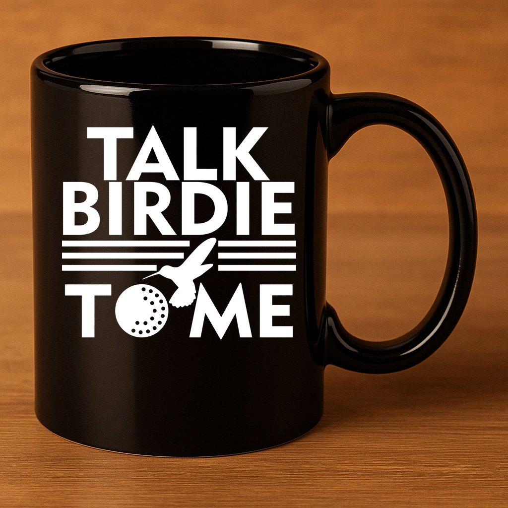 Talk Birdie To Me 11oz C Handle Ceramic Mug