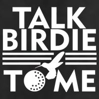 Talk Birdie To Me Golf Towel