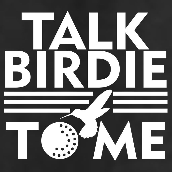 Talk Birdie To Me Golf Towel