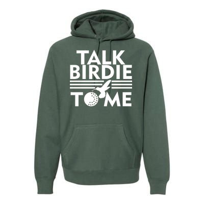 Talk Birdie To Me Premium Hoodie