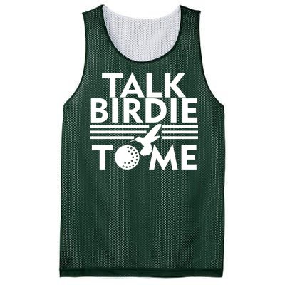 Talk Birdie To Me Mesh Reversible Basketball Jersey Tank