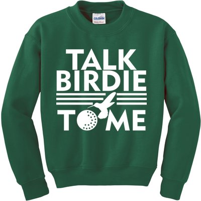 Talk Birdie To Me Kids Sweatshirt